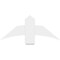 Ekena Millwork Bellingham Architectural Grade PVC Gable Bracket, 36"W x 15"H x 2"D x 6"F, 10/12 Pitch GBP036X15X0206BEL00 - alternate 4